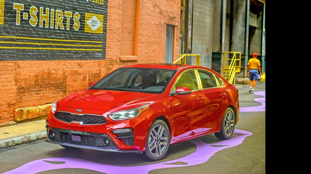 El Kia Forte del 2019 es uno de esos modelos de compacto que no puede pasar inadvertido en la calle.