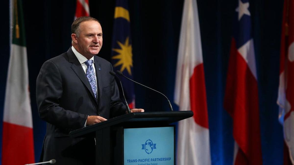 John Key, primer ministro de Nueva Zelanda.