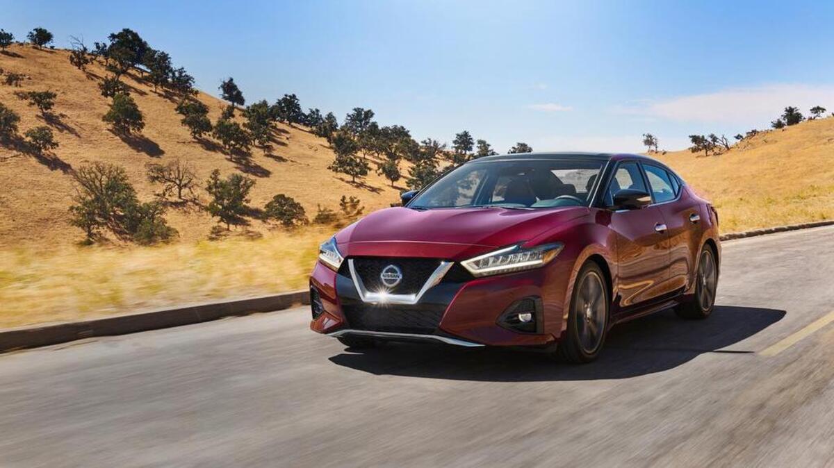 El aspecto exterior del Nissan Maxima para el 2019 fue creado por Nissan Design America en La Jolla, California.