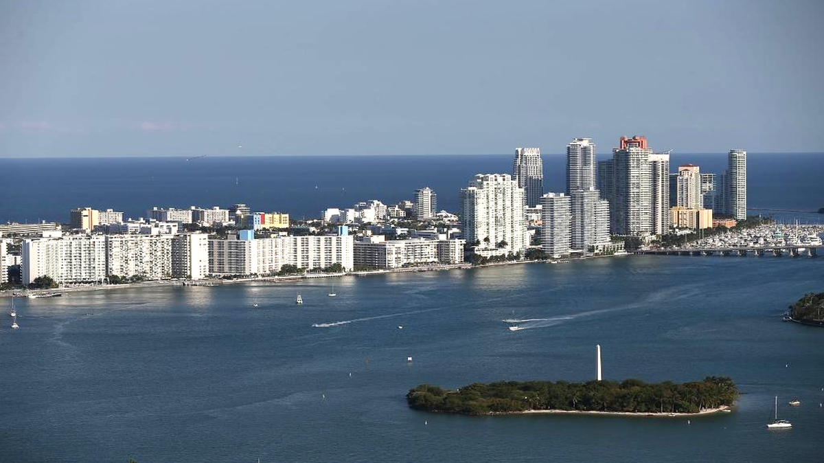 Vista de Miami Beach en abril del 2016.