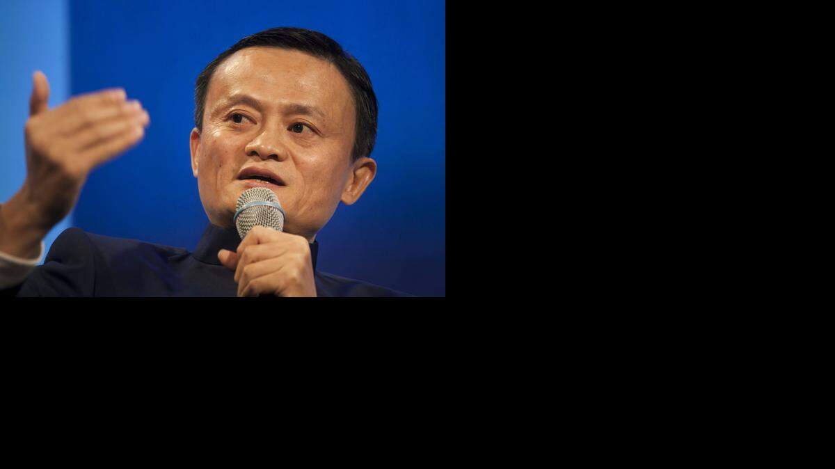
Jack Ma, chairman de Alibaba Group Holding Ltd. en un foro en Nueva York el 23 de septiembre.
