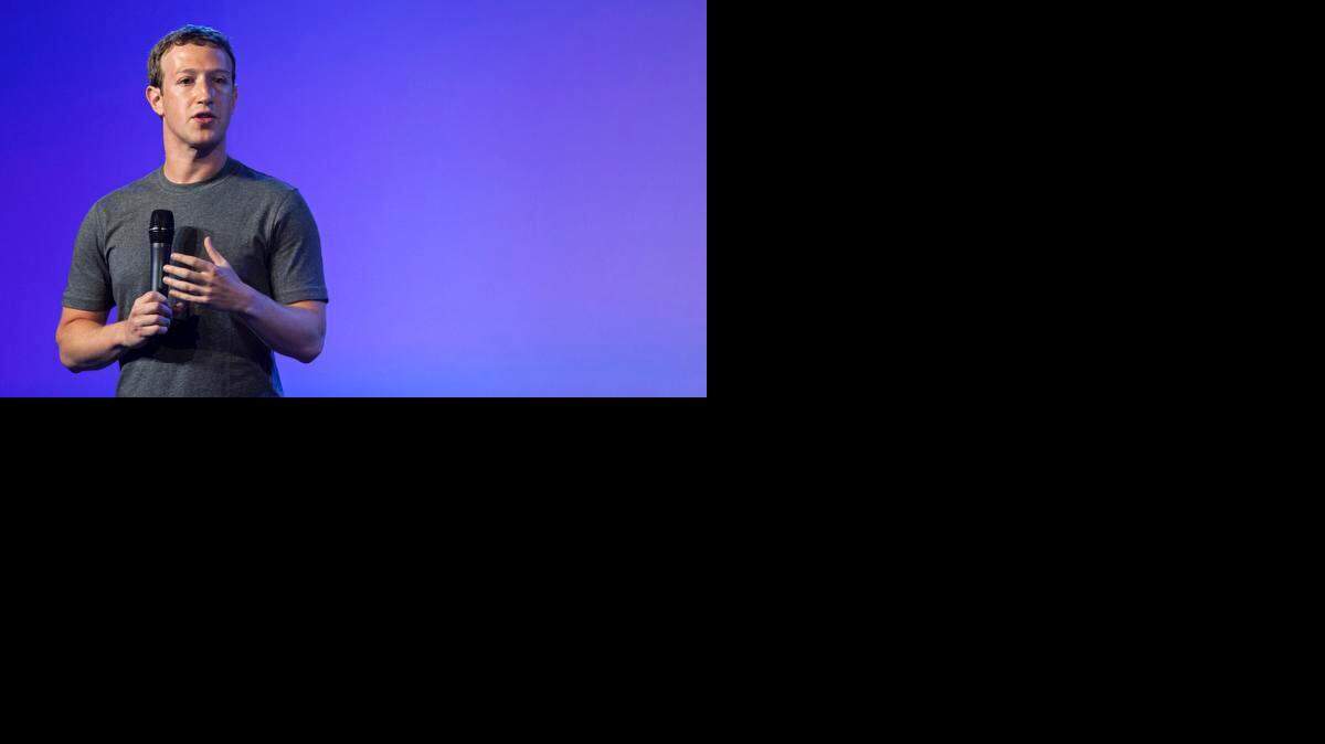 
Mark Zuckerberg, creador y ejecutivo principal de Facebook, en una presentación en la India en octubre pasado.
