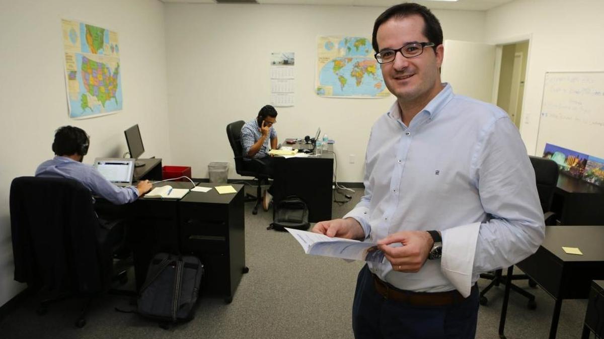 
Carlos Hernández, director global y cofundador de iContainers, una compañía española, que tiene sede en Miami. 
