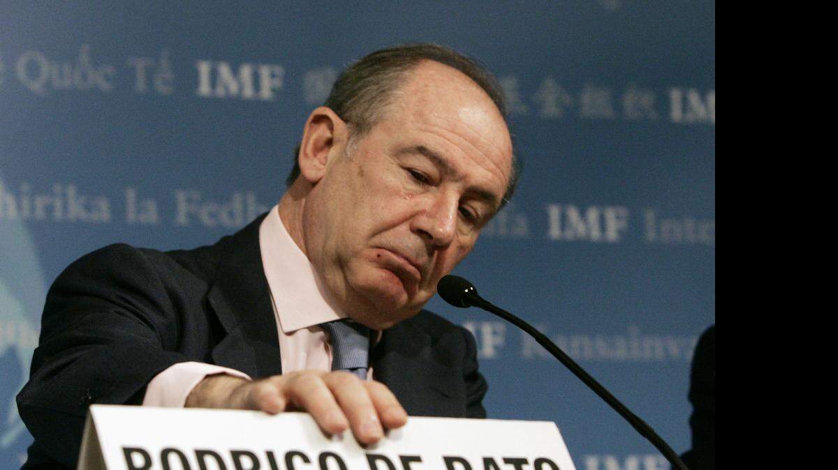 
El ex jefe del FMI, Rodrigo de Rato en una foto del 12 de abril.
