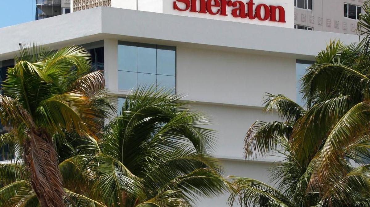 El Sheraton Fort Lauderdale Beach Hotel, integrante de la cadena de hoteles Starwood Hotels and Resorts group, en Fort Lauderdale.