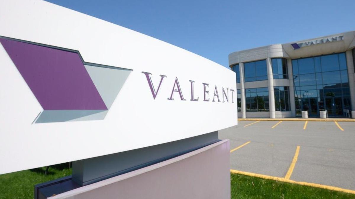 Logo de Valeant Pharmaceuticals en Canadá. El grupo francés de cosméticos L'Oréal anunció este martes la compra por $1,300 millones de tres marcas de cremas faciales a ese laboratorio.
