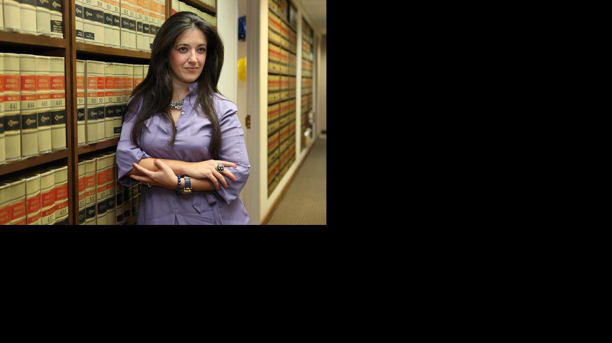 
La abogada Ivette Petkovich, directora de Cannabis Career Institute en Español, en su oficina en Coral Gables.
