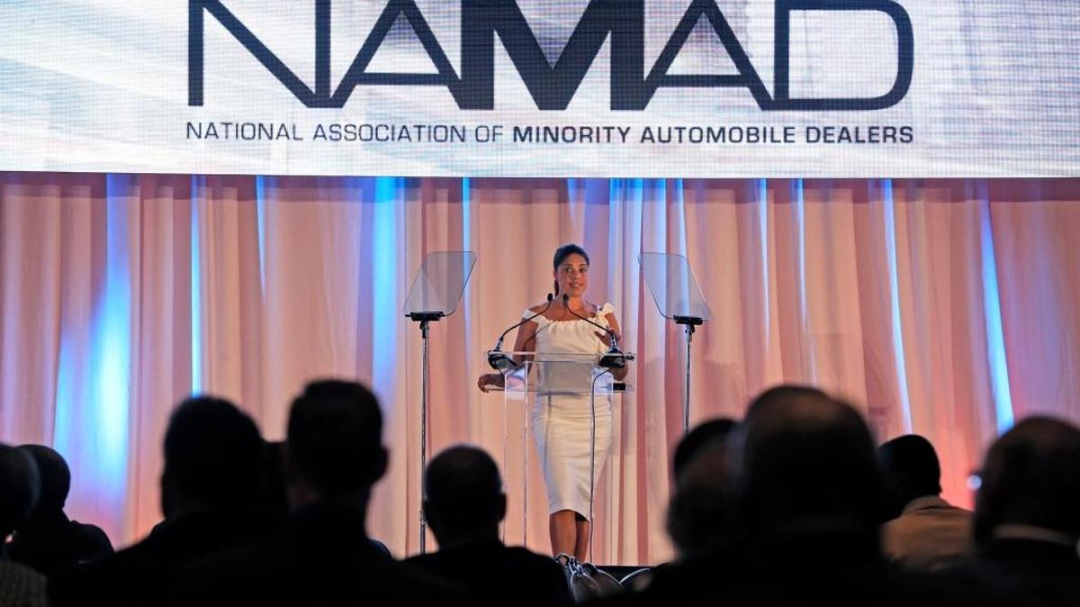 La periodista de origen cubano Soledad O’Brien, corresponsal de CNN y HBO, fue la oradora principal el miércoles de la conferencia de la Asociación Nacional de Concesionarios Automotrices de Minorías (NAMAD), en Miami Beach.