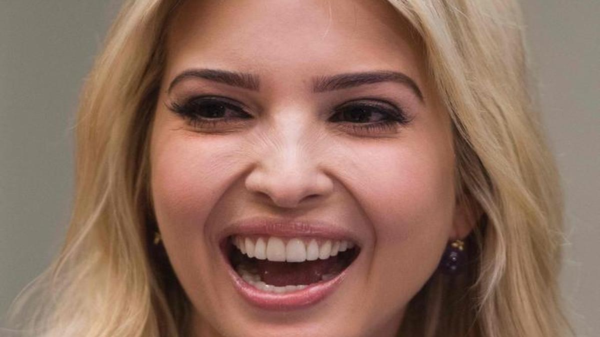Ivanka Trump en una reunión de mujeres empresarias en la Casa Blanca el 27 de marzo de 2017.
