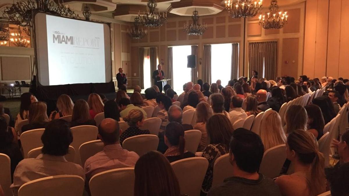 Los fundadores de International Sales Group, Craig Studnicky y Philip Spiegelman, presentaron el último informe inmobiliario de su empresa.