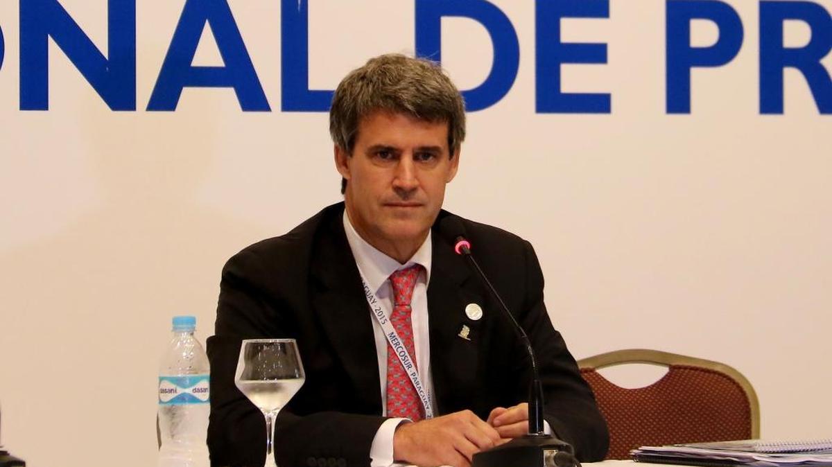 El ministro de Hacienda de Argentina, Alfonso Prat-Gay. 