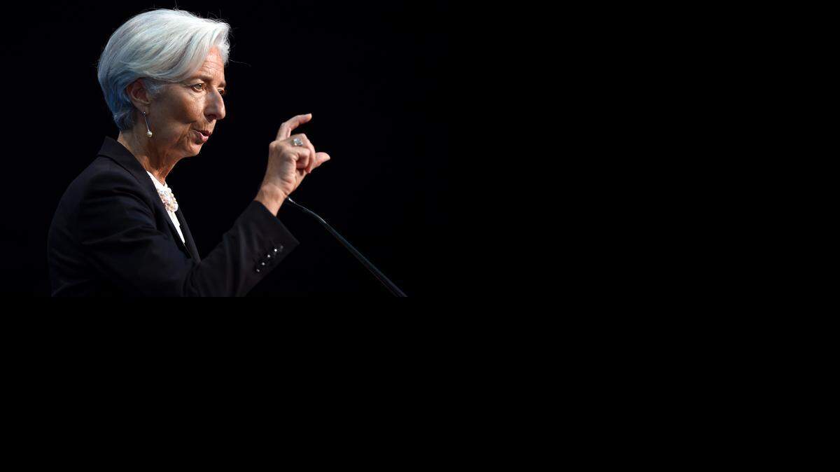 
La directora gerente del Fondo Monetario Internacional Christine Lagarde el pasado 16 de noviembre.
