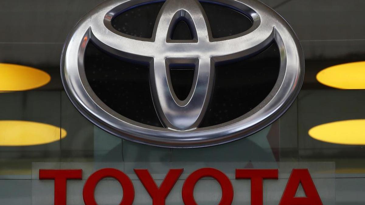 Esta foto de archivo muestra el logotipo de Toyota.