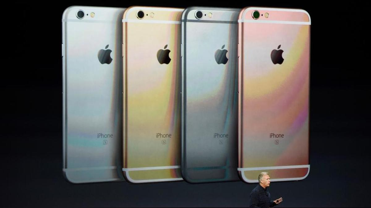 
El vicepresidente senior de marketing, Phil Schiller, durante un evento en San Francisco, a inicios de septiembre. 
