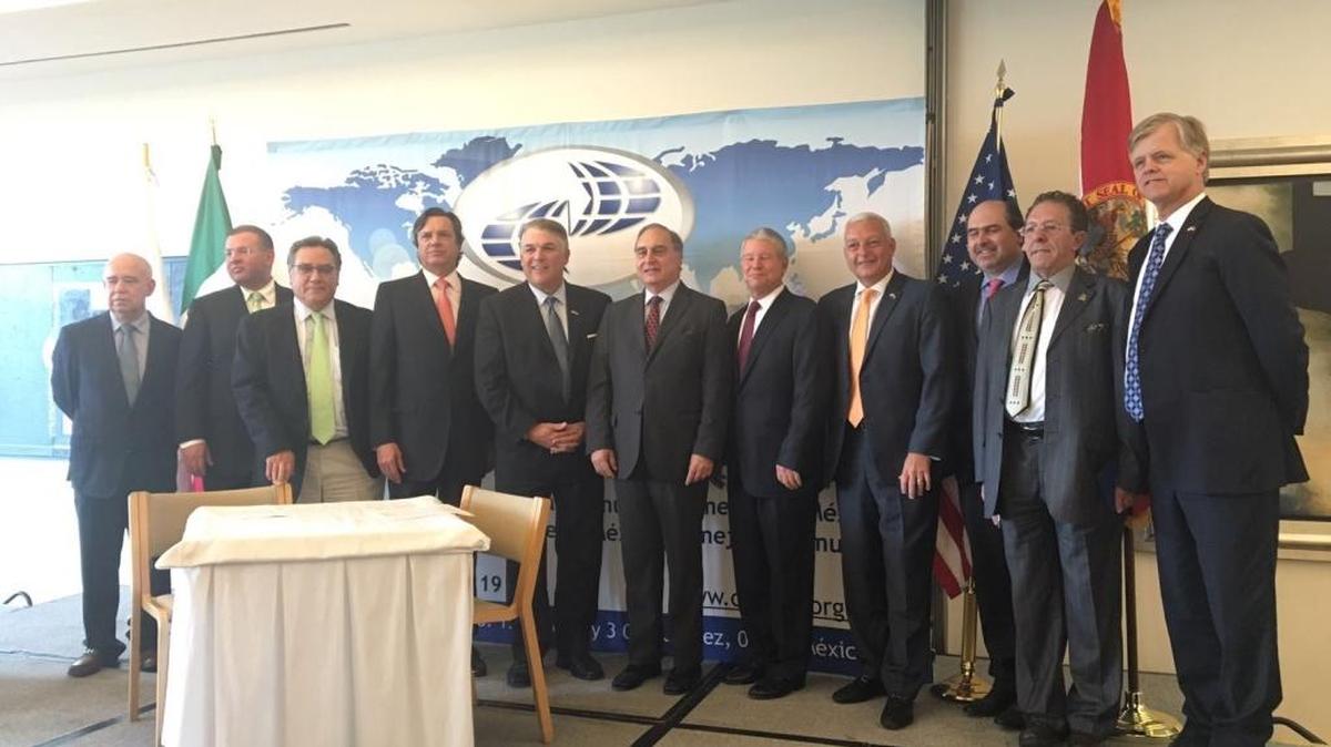 Se realizó una reunión de trabajo en la que participaron directores de seis puertos de Florida: Miami, Everglades, Tampa, Manatee, Panama City y Pensacola. Del lado mexicano estuvieron los directores de siete de los ocho puertos del Golfo.