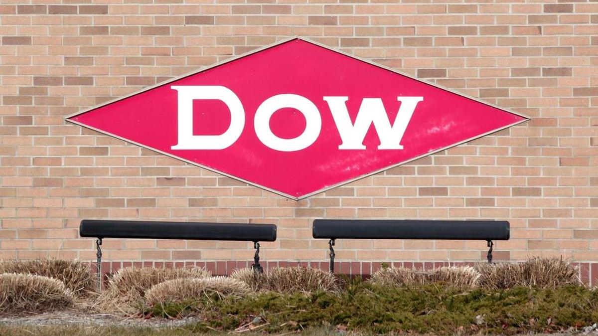 La sede corporativa de Dow Chemical en Midland, Michigan.