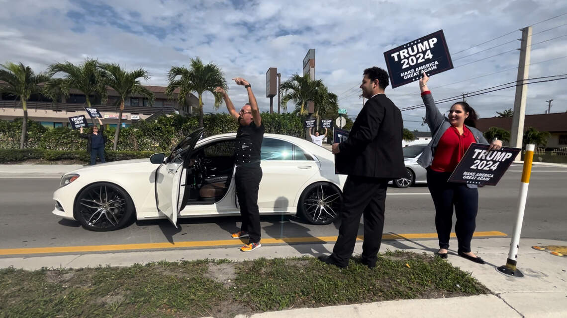 Hialeah inaugura oficina del club republicano para apoyar a Trump, pero no con el respaldo de Bovo