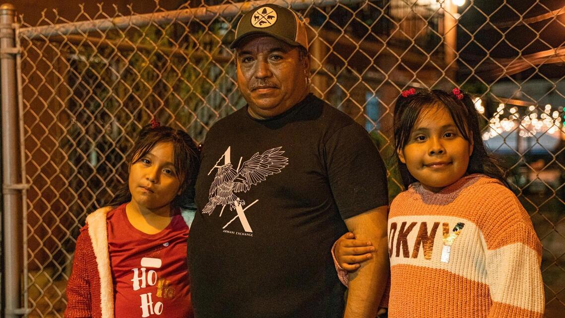 He wishes he could buy things for his girls, but he’s a single dad who earns $8 an hour