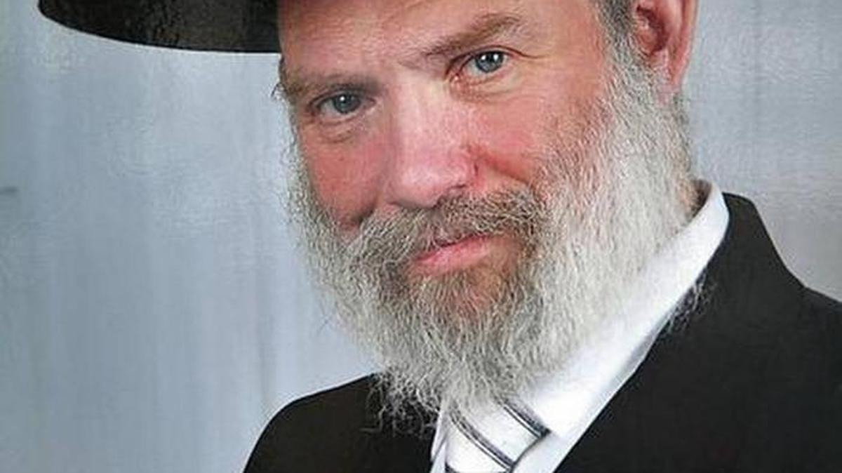 El rabino Joseph Raksin.