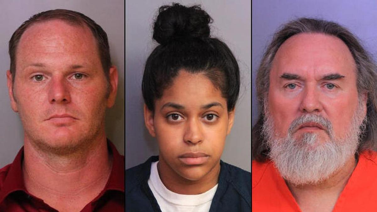 Nathan Allen Higgins, Crucelis Nuñez y Randall Eugene Tomko son los acusados por la muerte de Kenneth E. Wisham.