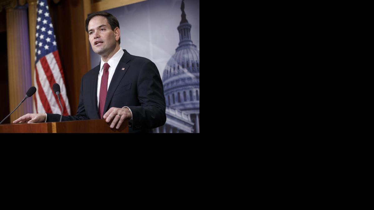 El senador republicano Marco Rubio.