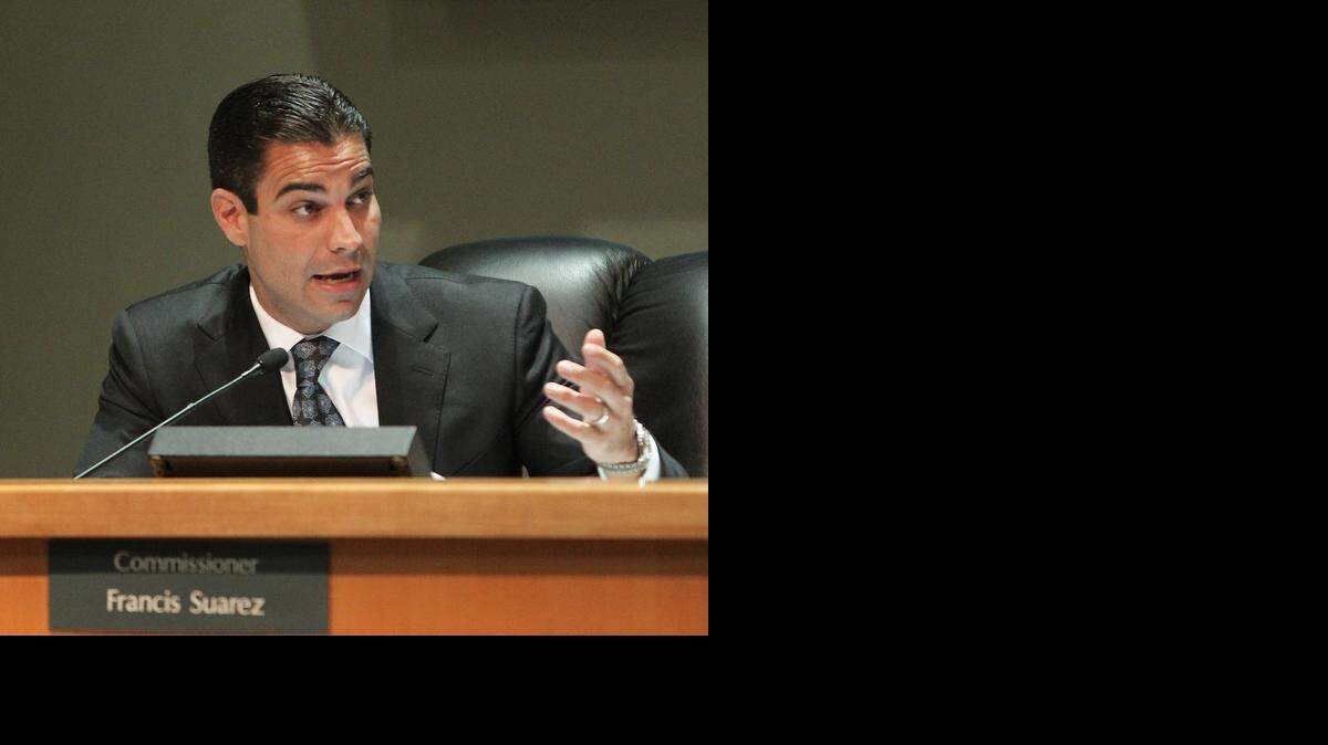 
Miami Commissioner Francis Suarez
