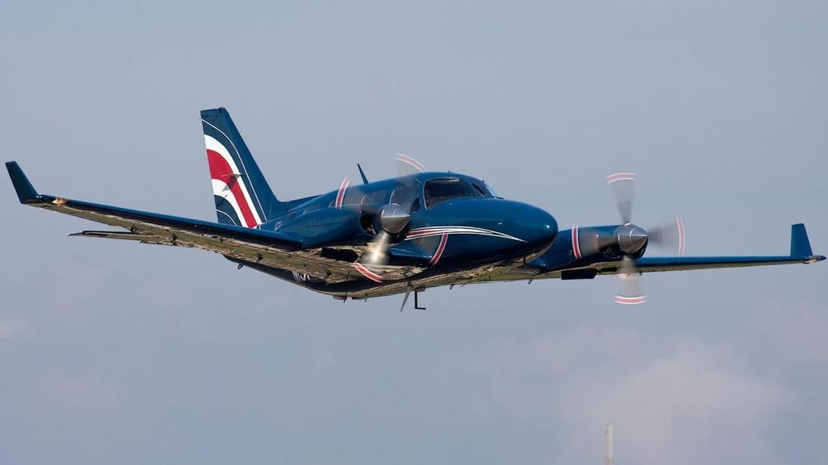 Según los documentos, se gestionó la compra de una aeronave Piper 350 Panther Navajo, como esta, para transportar cocaína de Colombia a Honduras.