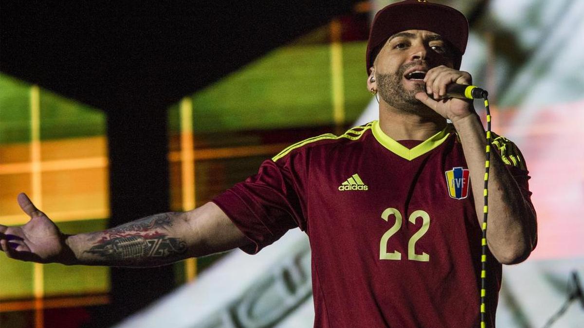 El cantante venezolano Nacho se presenta en el evento musical Venezuela Suena 2017, que se celebra el sábado 2 de septiembre de 2017, en el Wasco Center de la ciudad de Miami (Estados Unidos).