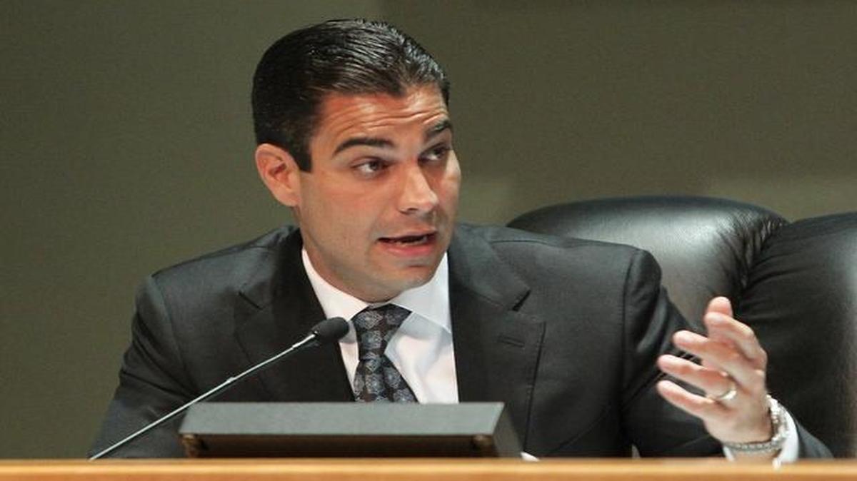 
Francis Suárez, comisionado de Miami.


