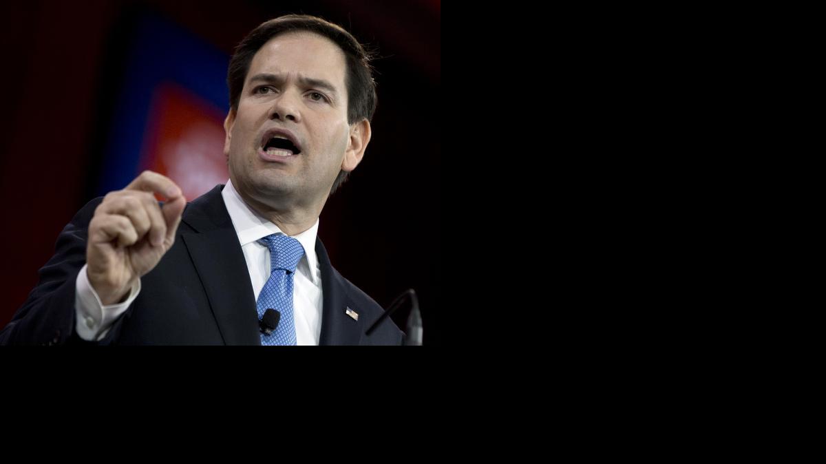 
Marco Rubio, el senador más joven de la Florida, durante una conferencia el pasado 27 de febrero en National Harbor, Maryland.



