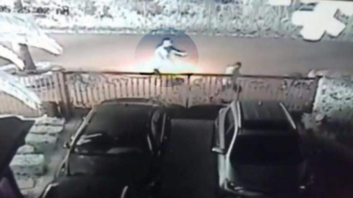 Imagen tomada de video de vigilancia.