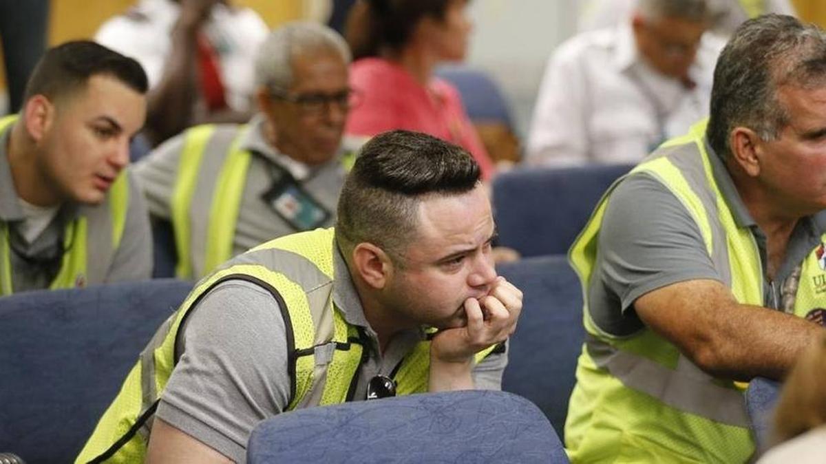 Empleados de Ultra Aviation Servicies y Eulen America se quejaron de las condiciones laborales.