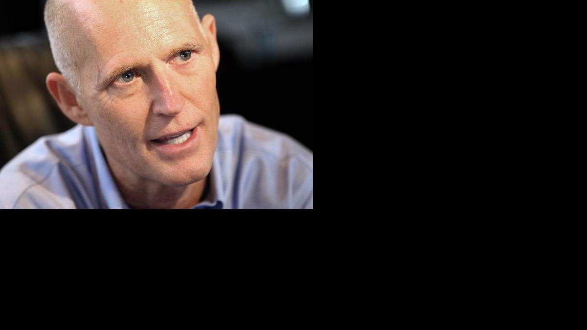 
El gobernador de la Florida Rick Scott.
