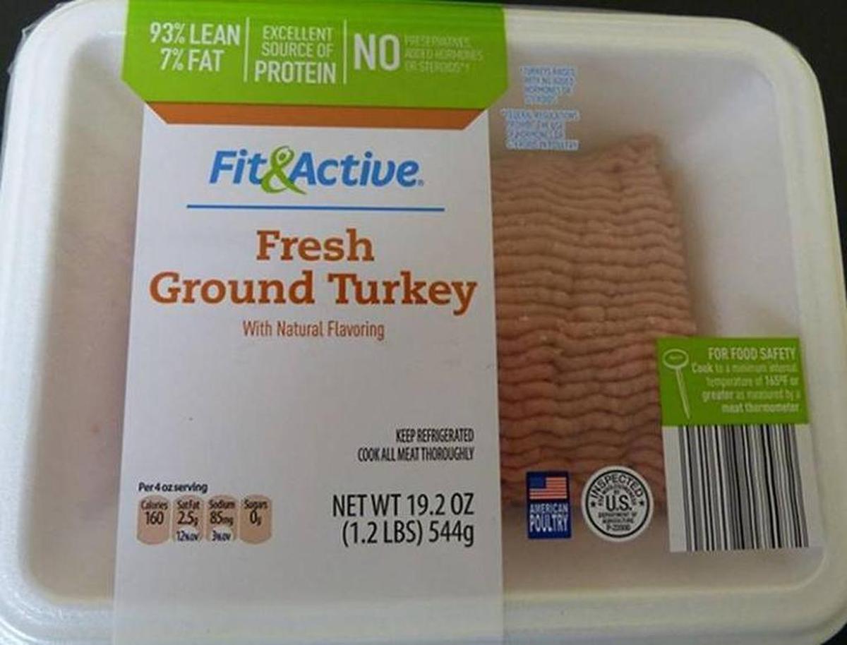 Bandejas de pavo molido con la etiqueta de “Fit & active” están siendo retirados del mercado.