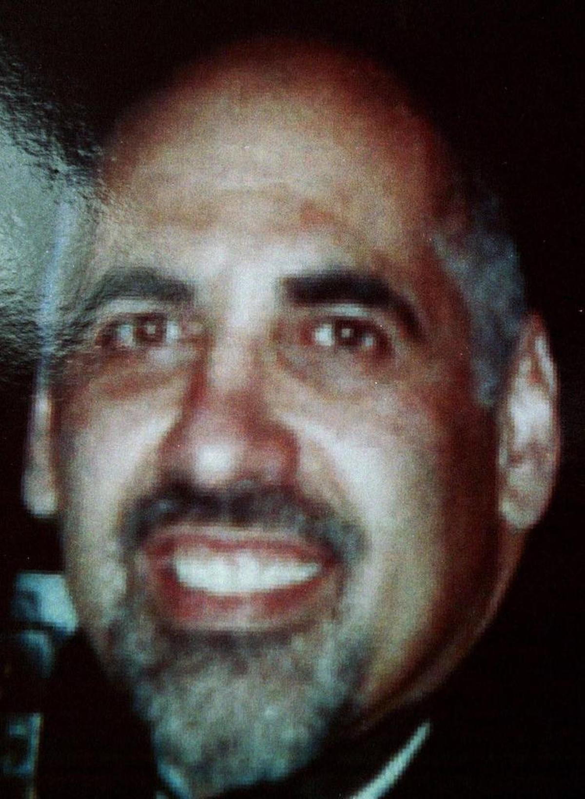 El conocido narcotraficante Sal Magluta en una foto policial sin fecha, fue mencionado en un encausamiento de 46 cargos federales en agosto de 1999.