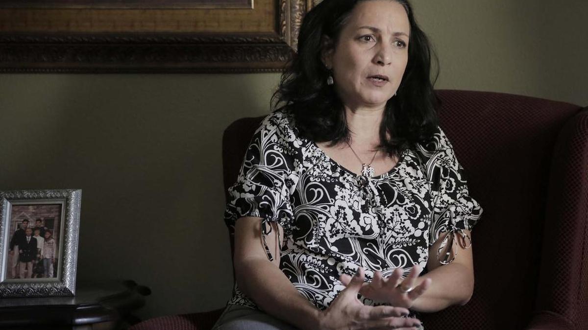 Sami Haiman-Marrero, presidenta de la Asociación de Mujeres Hispanas Profesionales y de Negocios, en su hogar de Orlando
