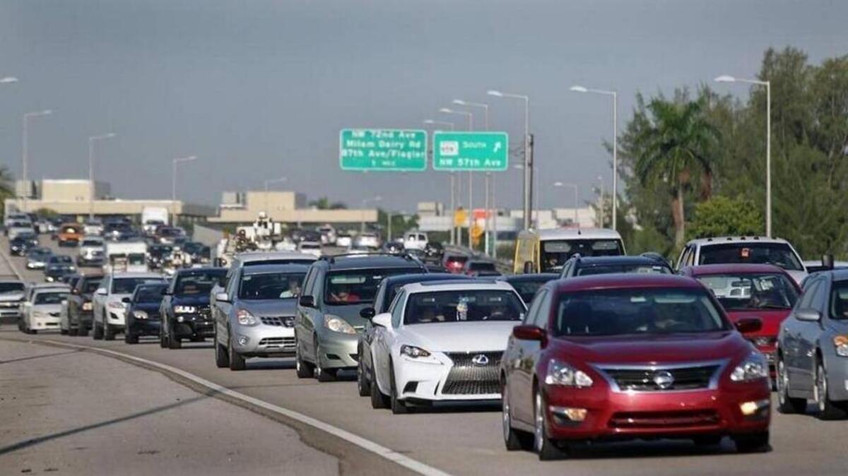 Se espera que la visita del presidente Donald Trump cause una importante congestión del tránsito automotor en downtown Miami y sus alrededores.