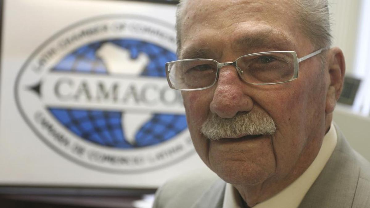 William Alexander, ex presidente de la Camacol, murió de causas naturales el martes pasado en Miami. Foto de archivo.