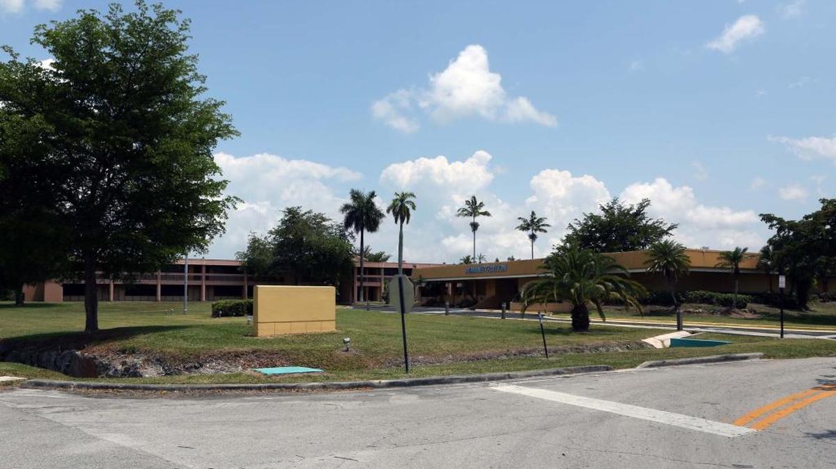 Instalación que el gobierno federal está acondicionando en la ciudad de Homestead y que serviría como albergue para unos 800 menores centroamericanos, si se desata una nueva ola de niños cruzando la frontera con México.