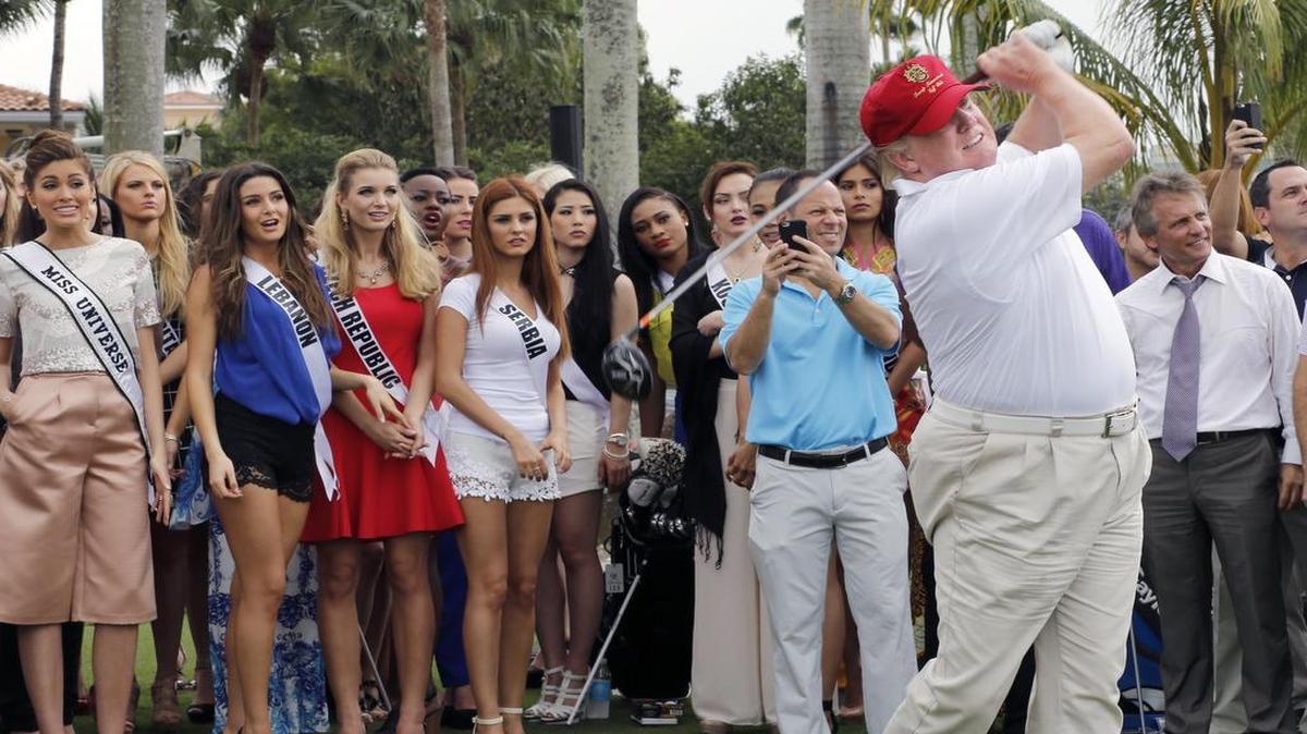 Donald Trump en el Trump International Doral en Miami, el 12 de enero de 2015.