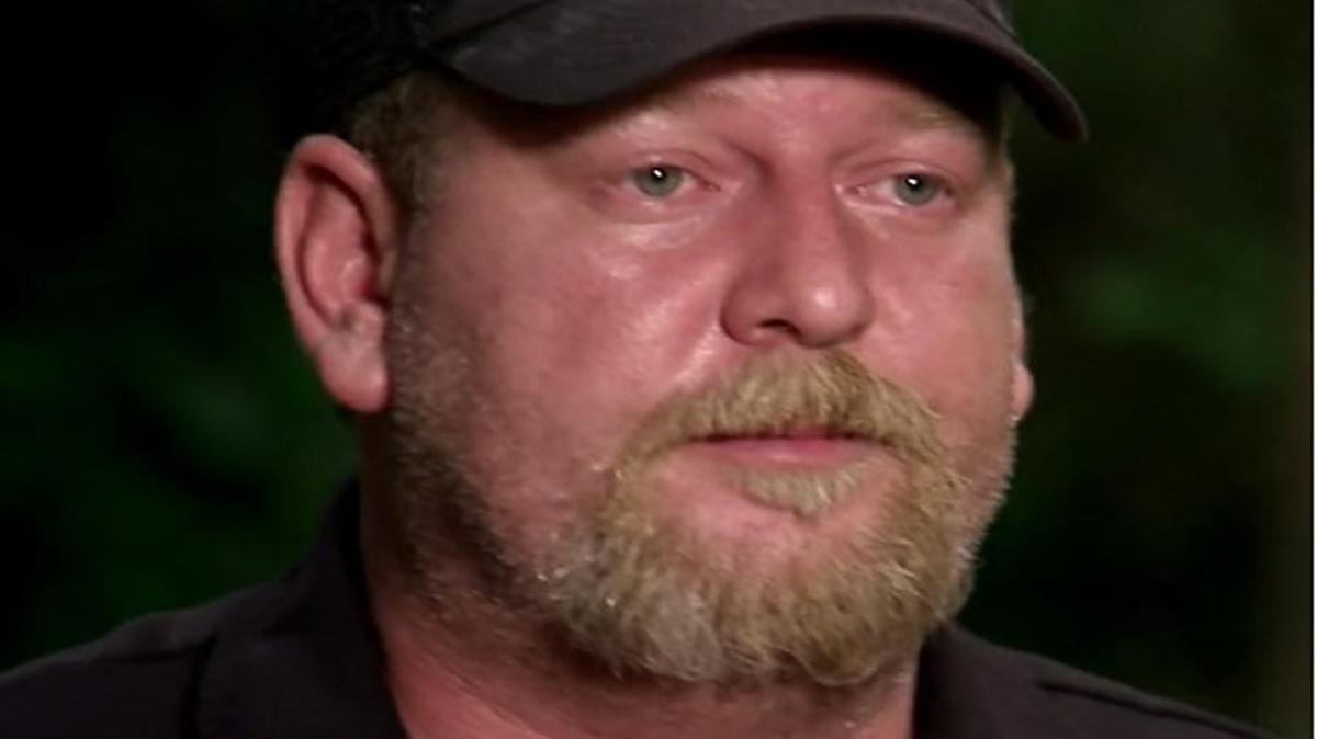 Chris Barker, líder de los Leales Caballeros Blancos del Ku Klux Klan