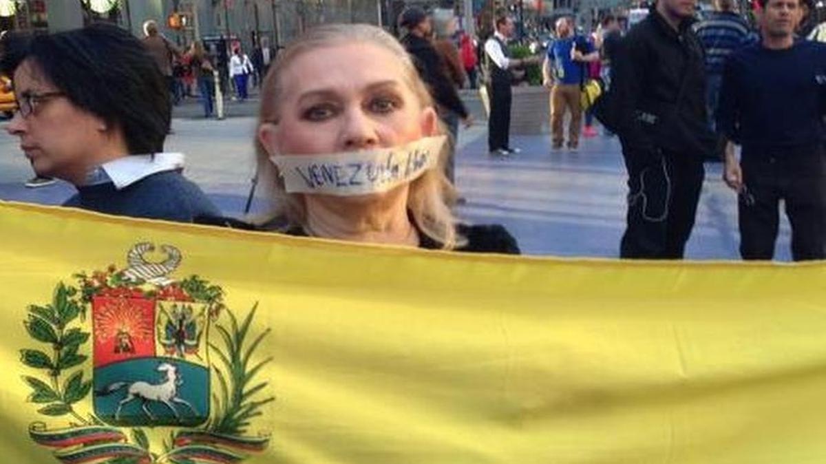 Foto de Maylin Silva del sitio web Todos por Venezuela. Antes de su arresto en el Aeropuerto Internacional de Miami, Silva era presidente de este grupo en el exilio opuesto al gobierno venezolano.