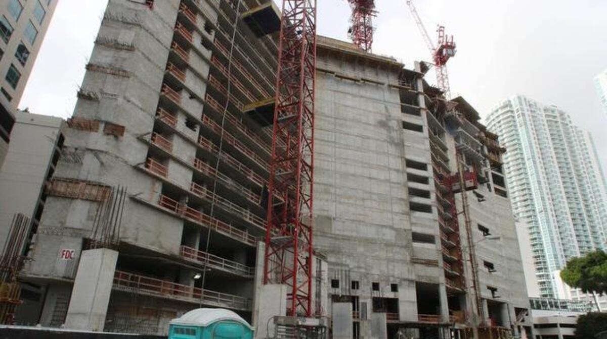 La construcción de la Torre Panorama en Brickel es uno de los proyectos con fondos de este programa.