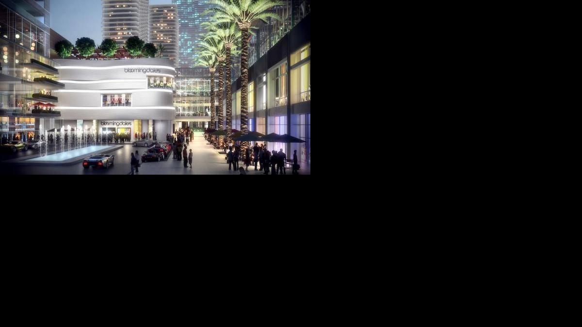 
Este boceto muestra cómo se verá el Miami Worldcenter propuesto para el downtown de Miami. 

