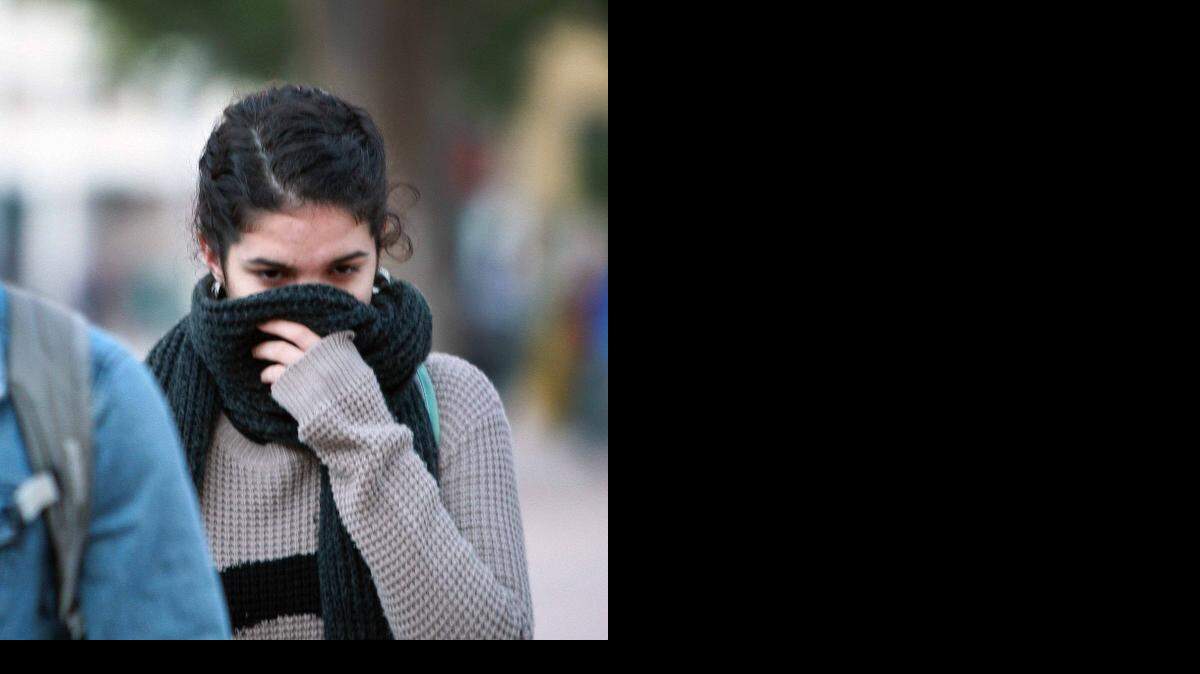 Las temperaturas bajaron a los 50 grados Fahrenheit el jueves por la mañana en el sur de la Florida.
