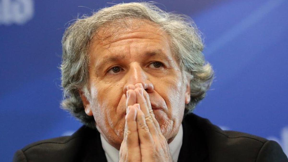 Luis Almagro, secretario general de la Organización de Estados Americanos (OEA), conversa con las juntas editoriales de el Nuevo Herald y el Miami Herald, el miércoles 19 de abril de 2017, en Miami.