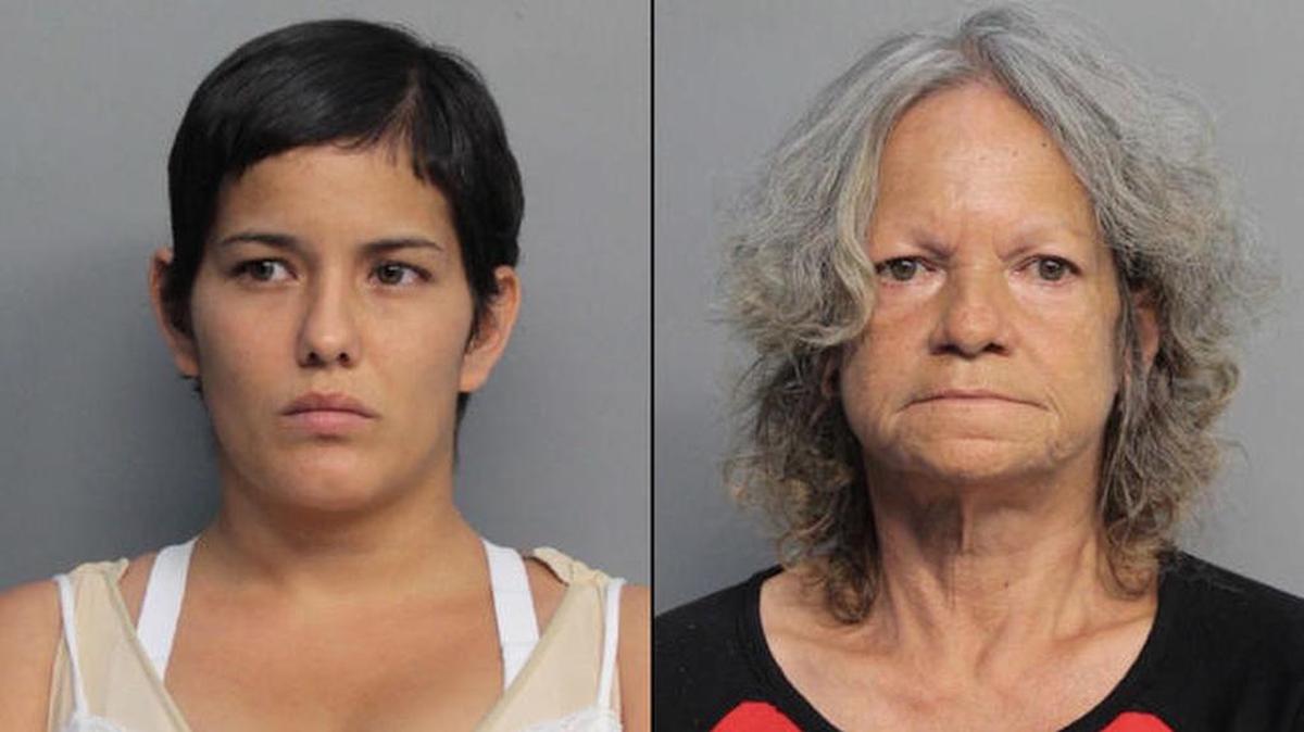 Vanesa Díaz y su madre Zoila Abdal.