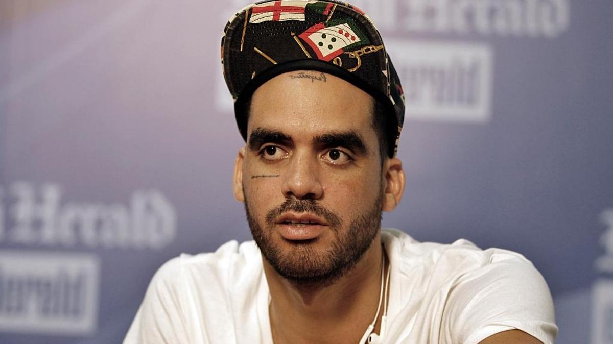 El graffitero y activista político cubano Danilo Maldonado Machado participa en la expoventa ‘Artistas Pro Derechos Humanos’ con la obra ‘Castro Spam’.