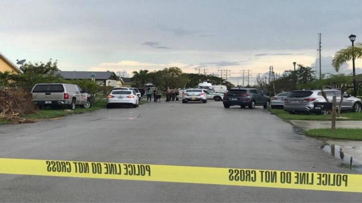 Imagen de la cuadra 25000 Southwest 132nd Avenue, en el sur de Miami-Dade, en donde ocurrió un doble homicidio y suicidio el pasado viernes.