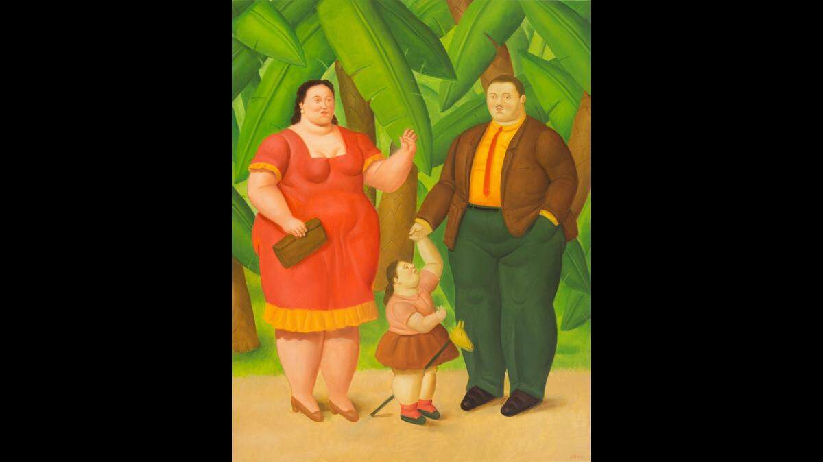 ‘La Familia’ (2016), de Fernando Botero, en el Museo Nader, Wynwood Arts District.